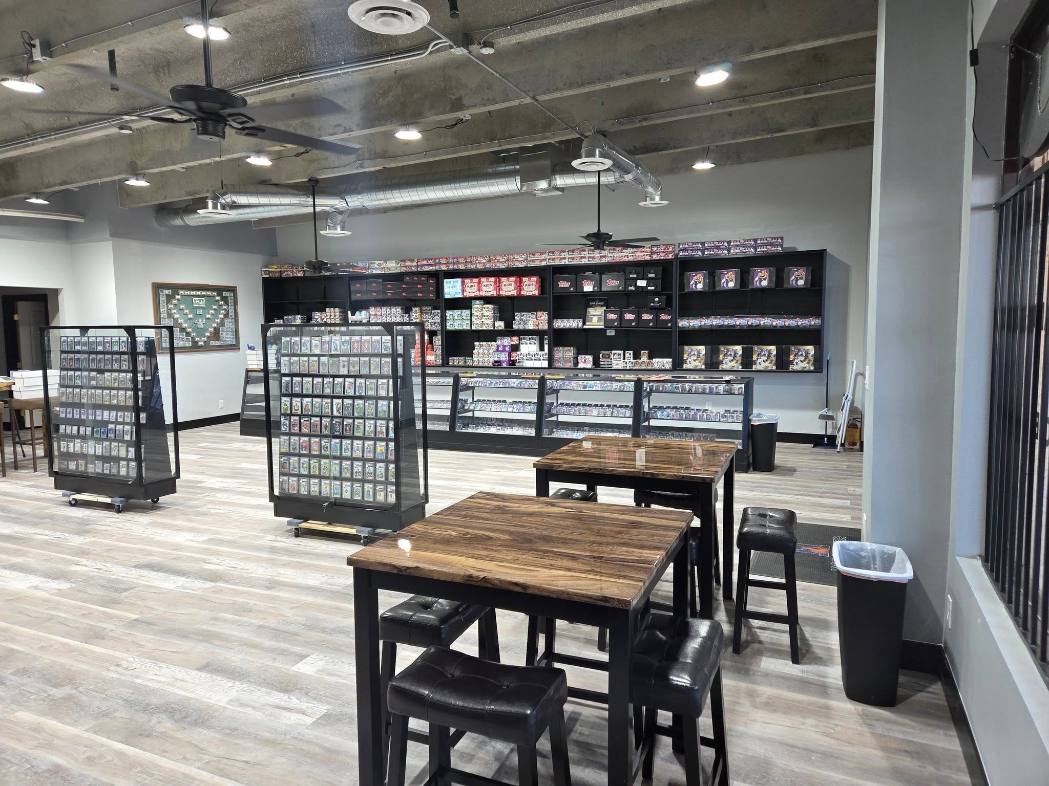 Hot Corner Sports Cards tables